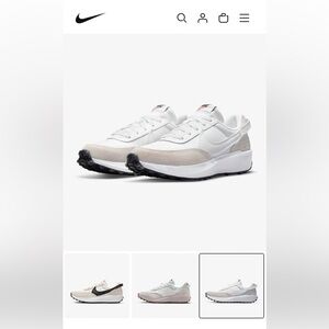 NWT Nike Waffle Debut in White
